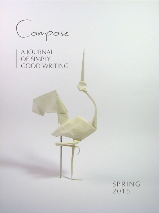 Spring 2015 Cover, Compose Journal
