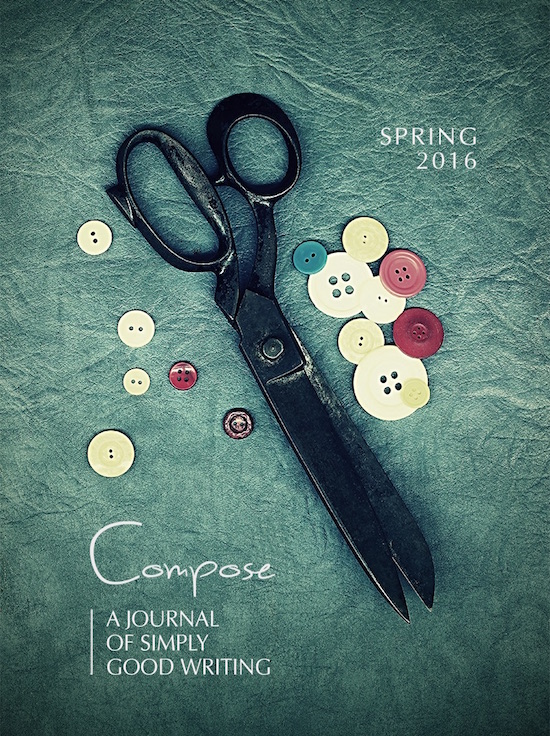 Spring 2016 Cover, Compose Journal